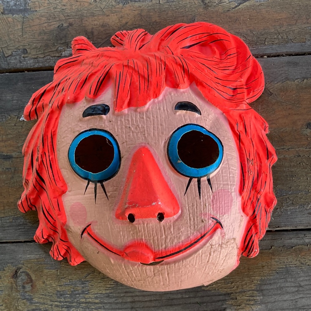 Vintage Doll Halloween mask